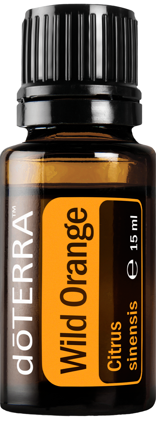 Frasco dōTERRA Wild Orange 15ml sem fundo
